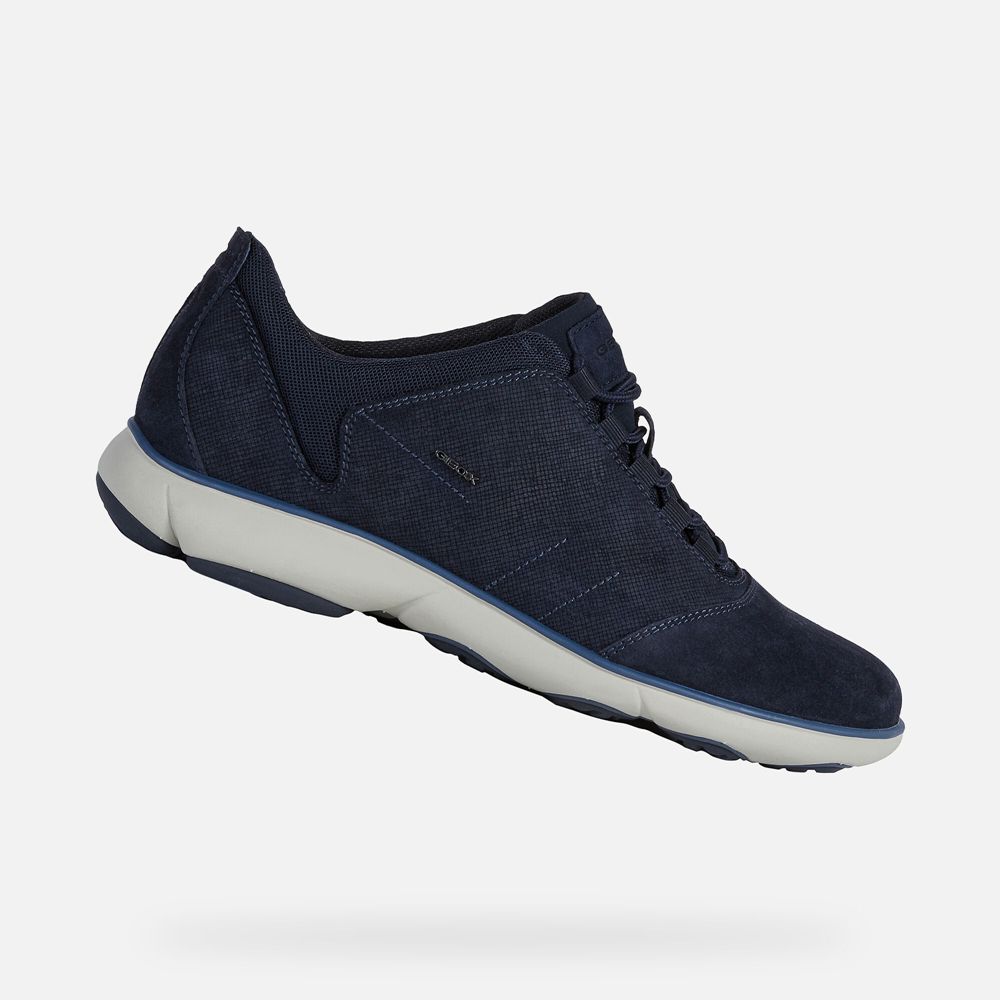 Geox Sneakers Navy Nebula - Geox Mens Shoes - FLICUT371